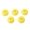 Kit de Materiales para Pulsera, Collar, Joyería - Ábaco de Acrílico con Agujero Grande, Cuentas Redondas Hechas a Mano para DIY