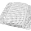 Travesseiro Antiderrapante de Espuma de PVC para Banheira com Ventosa Recorte de Espuma Travesseiro de Banho para Banheiro 30*32cm