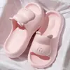 Chinelos Femininos 2026 para Uso Doméstico, Antiderrapantes, Resistentes a Odores, Adequados para Dormitório Interno, Banheiro e Uso Externo, Chinelos Macios de Ursinho