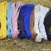 Estoque de Fábrica Cordão Elástico Colorido Redondo de 2,5mm Corda Elástica de Alta Resistência Acessórios para Vestuário Faixa Elástica Cordão Elástico Fio de Látex
