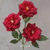 Casamento Estilo Chinês Estilo Vermelho Decoração de Guia de Estrada Arranjo de Flores Artificiais Flor de Teto Cerimônia de Noivado Arranjo de Banquete Arte com Flores Artificiais de Casamento
