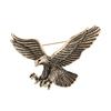 Europa y Estados Unidos nuevo broche de águila picazona retro moda personalidad temperamento ramillete accesorios pines de aleación al por mayor
