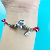 Pulsera de la Fortuna Linda Caballo 2026 Caballo Pequeño Pulsera de Hilo Rojo Tejida para Parejas Nuevas para el Año del Caballo para Atraer Riqueza y Buena Suerte