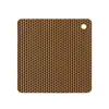 Esterilla de Silicona Aislante para Cocina, Mesa de Comedor Doméstica, Resistencia a Altas Temperaturas, No se Deforma, Esterilla Antiescaldado, Cazuelas, Posavasos Antideslizante para Té
