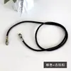 Cuerda de piel de vaca genuina de 6 mm, cordón para envolver, correa de muñeca DIY, correa para bolso cruzado, accesorios de correa de hombro de piel de vaca, correa de repuesto para llevar en la mano, correa de mochila al por mayor