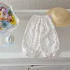 Calça Anti-Mosquito de Verão Nova para Bebê, Calça Casual Fina de Chiffon para Recém-Nascidos, Calça Lanterna Fresca para Meninos e Meninas ao Ar Livre