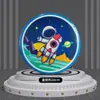 Disco Volador Estándar Competitivo Profesional para Niños, Disco Volador Suave Reversible para Principiantes al Aire Libre, Logo de Producción Deportiva Profesional