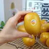Modelo de Fruta Falsa Simulada Plástico Mango Manzana Pera Piña Limón Plátano Adornos de Brocheta Decoración para Gabinete de Cocina del Hogar Accesorios