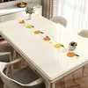 Jogo Americano de Mesa de Jantar em PVC Estilo Minimalista, Toalha de Mesa de Luxo Leve de Alta Qualidade, Lavável, à Prova de Óleo, Impermeável, Resistente ao Calor, Resistente a Altas Temperaturas