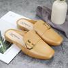 Nuevas Zapatillas de Moda Estilo Hada 2023 para Mujer Calzado de Exterior Verano Combinan con Todo Suela Suave Sandalias y Zapatillas de Celebridad de Internet con Punta Cerrada Medias Zapatillas