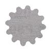Papel de Lija de Malla de 2 pulgadas Flor de Ciruelo Malla Absorbente de Polvo Lija de Malla Sin Polvo Pulido de Superficie de Pintura Lija de Malla Anti-Obstrucción Malla Absorbente de Polvo Lija