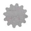 Lixa de Malha 2 polegadas Verso de Veludo Flor de Ameixa Malha de Polimento de Pintura Sem Poeira Malha de Lixa para Polimento de Metal Anti-Entupimento
