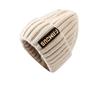 Moda Femenina Otoño e Invierno Estilo Coreano Sombrero de Lana Tejido Simple Versátil Sombrero Gorro Grueso Cálido Cortavientos Protección para los Oídos