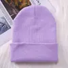 Gorros de lana para exteriores al por mayor para comercio exterior, gorros de punto de color liso, calentadores de cabeza tipo ski de estilo japonés para mujeres y hombres, gorros cálidos transfronterizos