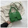 Bolso cuadrado pequeño casual simple portátil 2023 Verano nueva moda bolso bandolera de moda este año popular color sólido bolso de mujer