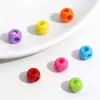 5 Acrílico Cor Real Pequenas Contas Passantes DIY Feito à Mão Exquisitos Enfeites Pendurados Corrente para Celular Acessórios de Joalheria