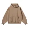 Sudadera con capucha pesada personalizada estilo retro americano, lavada y desgastada, color liso, holgada, unisex, OEM, fábrica transfronteriza