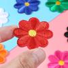 Sanai parche autoadhesivo sin costuras patrón de bordado de flores parche ropa pantalones agujero reparación y margen de reparación