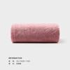 Toalla de vellón coral lisa de 110 g de grosor, absorbente, para el hogar, para salón de belleza, toalla para cabello seco, venta al por mayor de fábrica