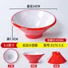 Louça de Melamina Tigela Cônica Tigela para Ramen Tigela Especial para Loja de Macarrão Tigela Grande para Hot Pot Picante Tigela para Macarrão Caracol Tigela Grande para Sopa Comercial Espessada