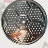 Rejilla de Acero Inoxidable, Rejilla Espesada para Cocinar al Vapor, Bandeja para Cocinar al Vapor, Lámina para Cocinar al Vapor, Wok, Tapete para Cocinar al Vapor a Baño María para Uso Comercial, 24-60