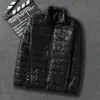 Comércio Exterior Transfronteiriço Nova Jaqueta de Algodão Masculina Estilo Coreano Jovem Cor Sólida Casual Simples Cardigã Casaco de Algodão Fabricante Atacado