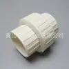 Unión para Suministro de Agua de PVC-U Gris 20upvc Blanca 1.0/2 pulgadas PVC-U por Ling DN15pvc Unión para Suministro de Agua
