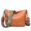 Bolso tipo cubo de piel suave de alta calidad transfronterizo para mujer 2024 nuevo simple para todo uso para ir al trabajo de gran capacidad bandolera de hombro