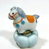 Cerámica Artesanal Jingdezhen Caballo Pequeño Adorno Creativo de Escritorio Figura de Caballo Tang Alivio del Estrés Mascota Linda Regalo Venta Caliente