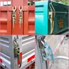 Trava de Porta de Compartimento de Triciclo Elétrico Molas Maçaneta Fechadura Tipo Universal Gancho de Caçamba de Caminhonete
