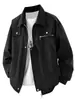 Chaqueta Funcional de Trabajo Americana para Hombre 2025 Chaqueta Guapa de Gama Alta Uniforme de Béisbol Chaqueta Holgada Casual para Hombre