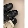 Primer Encuentro con los Zapatos Mary Jane de Patchwork Estilo Chanel Camelia de Altura Pequeña para Mujer Modelo Nuevo 2026