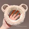 Diadema esponjosa para lavarse la cara, nuevo y lindo diseño de dibujos animados para mujer 2026, adecuada para usar con mascarillas faciales, muñequera, liga para el pelo, diadema, accesorio para el pelo