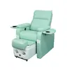 Silla de Tatuaje, Sofá de Manicura, Silla para Pedicura, Tatuaje de Cejas, Pestañas, Masaje de Pies, Sofá para Pedicura, Belleza de Pies, Sillón Reclinable con Masaje Eléctrico