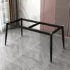 Mesa de Laje de Pedra de Medida Dupla, Pernas de Mesa de Azulejo Cerâmico, Base de Mesa de Mármore, Mesa de Escritório, Suporte de Mesa de Jantar, Suporte de Metal, Base de Mesa de Centro