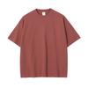 Playera de Manga Corta para Hombre de Moda, de Alta Calidad, Peso Pesado 310g, Lavada, Corte Holgado, Versátil Casual Unisex
