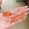 Atacado do Fabricante Seda Dourada Jade Flor de Pessegueiro Recheado Máscara de Raposa de Gelo Celebridade da Internet Pingente de Máscara de Raposa de Jade