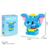 Superventas Transfronterizos Celebridad de Internet Caja Sorpresa Partículas Micro Dragón Bola Dibujo Animado Bloques de Construcción Juguetes para Niños Ensamblaje en Caja Pequeña Venta al por Mayor