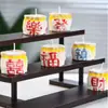 Jingdezhen Pintado a Mano Decoración Simple de Bendición Cerámica de la Fortuna Vela de Aromaterapia Regalo de Cumpleaños Souvenir
