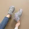 Zapatos de papá de suela gruesa ZHR para mujer, nuevo modelo de otoño 2026, de malla transpirable, versátiles, deportivos, cómodos, para el día a día, casuales