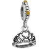 Panjia Nuevo Caliente Oro y Plata Pedrería Amor Trébol de Cuatro Hojas Pato Amarillo Corona Accesorios para Joyería DIY con Cuentas Mano