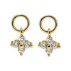 Brincos de Aço Inoxidável da Moda Mais Vendidos da Amazon, Estilo Cotidiano, Studs, Argolas, Conjunto de Joias para Piercing