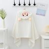 Toalla de baño para niños, capa con capucha de forro polar coral, bata de bebé, bata de baño infantil, toalla de playa suave y absorbente