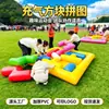 Equipamento inflável de corrida de obstáculos para team-building ao ar livre para competições divertidas e eventos esportivos escolares