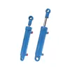 Cilindro hidráulico HSG 3 toneladas, diâmetro de 50mm, cilindro hidráulico bidirecional com anel, cilindro de rolo, máquinas agrícolas pequenas, em estoque e personalizável