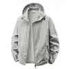 Venta Directa de Fábrica BJ Chaqueta de Verano con Protección Solar para Hombre, Delgada, Ligera, Transpirable, Protectora contra Rayos UV, para Pesca