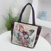 Comercio Exterior al por Mayor Nuevo Bolso Étnico de Elefante Matai para Mujer Bolso de Mano Simple para el Trabajo Bolso de Lona Bordado Bolso Pequeño Transfronterizo