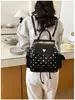 Mochila de Viaje Transfronteriza 2026 Verano Nueva Moda de Lunares, Mochila Pequeña Versátil de Nicho de Moda