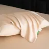 Par de Fundas de Almohada Tencel 60S 48X74 Verano para Adultos Frescas de Seda Helada Funda Interior para Relleno de Almohada Pieza Única