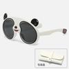 2022 nuevo panda de dibujos animados gafas de sol de silicona para niños gafas de sol polarizadas para exteriores lindas gafas para fiesta en el muelle